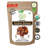 Yogan Harvest USDA Organic Sugar Kadwa Badam - 500 g - Diabetes Bitter Almonds Sky Fruit