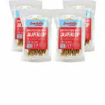 Snackible Baked Pizza Sticks with a Cheesy Jalapeno Dip (Pack of 4) 4x75gm