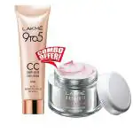 Lakme 9 to 5 CC Cream Mini, 01 - Beige, 9 g & Lakme Radiance Skin Brightening Day Cream, 28 g Combo Pack (1+1)