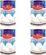 Yuvraj Sweets Rasgulla Mithai Combo Tin Pack ( 500 GM X 4)