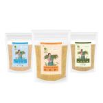 Asmita Organic Farms Organic Millets Combo Pack Of 3 | Organic Kodo Millet, Little Millet, Foxtail Millet - 1.35 Kg