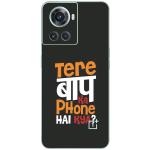 GADGETSWRAP Printed Vinyl Skin Sticker for Oneplus 10R - tere-baap-ka-phone-hai-kya