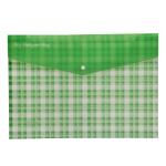 Eslee Envelope File | Artist Document Folder | Best for A3 Size | Printed Texture | Snap Button Closure | Green - Pack of 2 (EO275A3 Green)