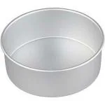 Rinkle Trendz Aluminium Round Cake Pan Tin Mould 5-inches x 4 Inches Height