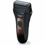 Beurer HR7000 Foil Shaver with High-quality Triple-blade Shaving System, LED Display, Battery Powered, Water-resistant , Black