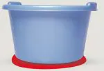 AADB PLASTIC Bathroom Deep Tub 35 Litre, Sky Blue