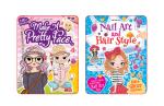 Make A Pretty Face and Nail Art, Hair Style Books Pack- 2 Books, Paperback, 88 Pages