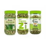 Zindagi Stevia Dry Leaves (35 gm), Tulsi Leaves (35 gm) and Lemongrass Leaves (50 gm) (Combo Pack)