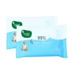 Mother Sparsh Water Based Unscented Wipes 10 Pcs (Pack Of 2)
