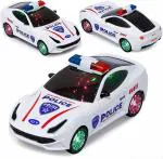 Nexteesh Amazing Musical Police Toy Dancing Car for Kids with 360 Degree Rotation