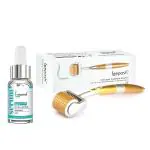 LEEPOSH Derma Roller 1.5 Mm With Glutathione Serum Lightening Whitening Brightening 30 G (Pack Of 2)