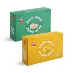 Lal Sweets Combo Pack of Kaju Katli 400g & Besan Laddoo Premium 400g || Kaju Burfi || Besan Burfi || Made with Cow Ghee