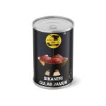 SAVIBITE Bikaneri Gulab Jamun | Rasdaar Brown Balls | Diwali/Rakshabandhan Sweet | 8pcs | Can (400 g) (Ready to Eat Gulab Jamun, 10 Pieces Per Can, 100% Veg, Authentic Bengali Sweet)