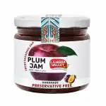 LANGHA VALLEY Homemade Plum Jam - 400g Glass Jar, Made with Real Fruits, No Artificial Colors, Flavors, or Preservatives
