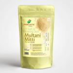 PARIJATA HERBS Herbal Multani Mitti for Facial, Skin Care and Glowing Dry Skin, 100gm
