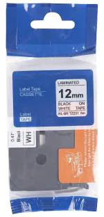 HAIDERY HARDWARE AUTM Brother Compatible Tze 231 Tape (12mm)