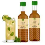 Dhampur Green Hazelnut Mocktail Syrup (300ml each) | Pack of 2 | Drink Mix | Mocktail, slushes and cocktail mix