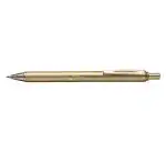 Pentel Metal Energel Retractable Roller Gel Pen - Black Ink (Gold Body)
