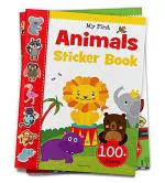 My First Animal Sticker Book- Exciting Sticker Book With 100 Stickers Wonder House Books Paperback