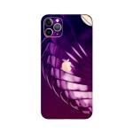 GADGETSWRAP Printed Vinyl Skin Sticker for Apple iPhone 11 Pro Max - Purple Layers