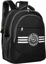 Urban Carrier Black Polyester Laptop Backpack, 45 L|Laptop Bag|College Backpack|School Bag