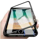 Lejaao OnePlus Nord 360 Degree Full Protection Black Polycarbonate Flip Cover