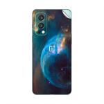 GADGETSWRAP Printed Vinyl Skin Sticker for Oneplus Nord 2 - Supernova Blue Bubble Explosion Hubble