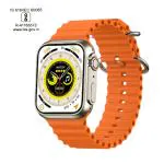 WINHEART Watch Ultra smart watch series 8 Z59 smart watch w/Rugged Case & Orange Alpine Loop - Small. Fitness Tracker, Action Button, Extra-Long BatteryLife, Brighter Display