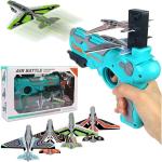 PlayVista Kids Toy Gun Air Blasters ,Manual Soft Bullet , Toy With Safe Soft Foam Bullets, Fun Target Shooting Air plane Toys for 4 5 6 Years Old Boys, Outdoor Toys, One-Click Model Airplane Launcher toy Foam Glider Plane, Outside Toy and Gift for Kids