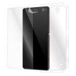 Mudshi Full Body 360 Degree Screen Protector for Sony Xperia C4 Dual (Mobile) (Pack of 1 Pair of Front and Back Screen Protector)