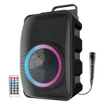 JOKIN NEUTON NEU41 Disco Speaker With Karaoke Mic ,RGB Lights,USB,SD Card,FM Radio 40 W Bluetooth Party Speaker (Black, 5.0 Channel)