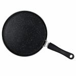 NULOMI Nonstick Dual Coated Dosa Tawa, Oil Free Healthy Cooking- Black