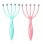 BMG IMPORT EXPORT scalp Massager, Portable Hand Held SPA Head Massager for Deep Relaxation & Stress Reduction in The Office Home Pack of 2