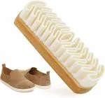 VMITRA Suede Brush - Crepe Suede Shoe Brush - Suede Cleaner & Nubuck Cleaner Boots and Shoe Brush - Crafted with All Natural Crepe Rubber - Nubuck & Suede Shoe Cleaner for Dress