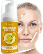 KURAIY VITAMIN C Purifying Foaming Cleanser Gel Acne Remover Oil Control Face Wash For Oily Sensitive Skin