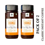 Vanalaya Chocolate Orange Instant Coffee chocolate Orange Flavoured Coffee 50gm Pack of 2