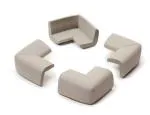 EZ Life Grey Plastic Corner Guards (Set of 4) Pack of 1