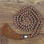 Feel Touch Mart Original 108+1 Beads Panch Mukhi Rudraksha Japa Mala