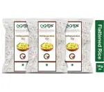 Goshudh Poha 3 kg (1Kg X 3 Pack) Flattened Rice