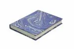 SUFFICE CRAFTS 120GSM A5 Notebook-Unruled|200 pages handmade paper|diary for women/men|Travel journal for writing-marble prints