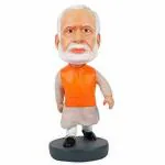 Awestuffs Shri Narendra Modi Car Decoration Bobblehead Action Figure