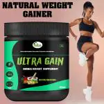 Inlazer Ultra Gain Weight Gain Powder Men Women, Body Gym Supplement / Whey Protein Weight Gainers/Mass Gainers (100 g, No Flavour)