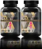 Naturewell Cla 1000 Fat Burner, Fat Burner For Women, Fat Burner For Men, 60 Capsules Each (Pack Of 2)