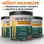 Growth Up | Height Increasing And Height Growth Capsules | Height Enhancer Medicine | Enhance Your Bone Density | Pack of 3 (Chocolate Flavour)
