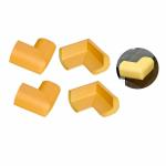 THE LITTLE LOOKERS Golden Baby Proofing L-Shaped Corner Guards (Pack of 4)