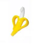 Chinmay Kids Food Grade Banana Shaped Silicone Teether Soother