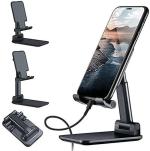 G2L Best Buy Tablet Mobile Stand Angle Height Adjustable Desk Cell Phone Holder Mobile Holder