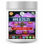Erwon NPK 8:25:25, Premium Fertilizer, 100% pure Powerful Fertilizer for Overall Growth of Plants (200 gm)