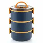 Xentino kids lunch box 1,2,3 comparment lunch box plastic tifin box for boys / girl/office 3 layer