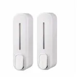 Fossa Soap Dispenser Wall Mounted, 350ml Manual Shower Gel Shampoo Sanitizer Dispenser Holder